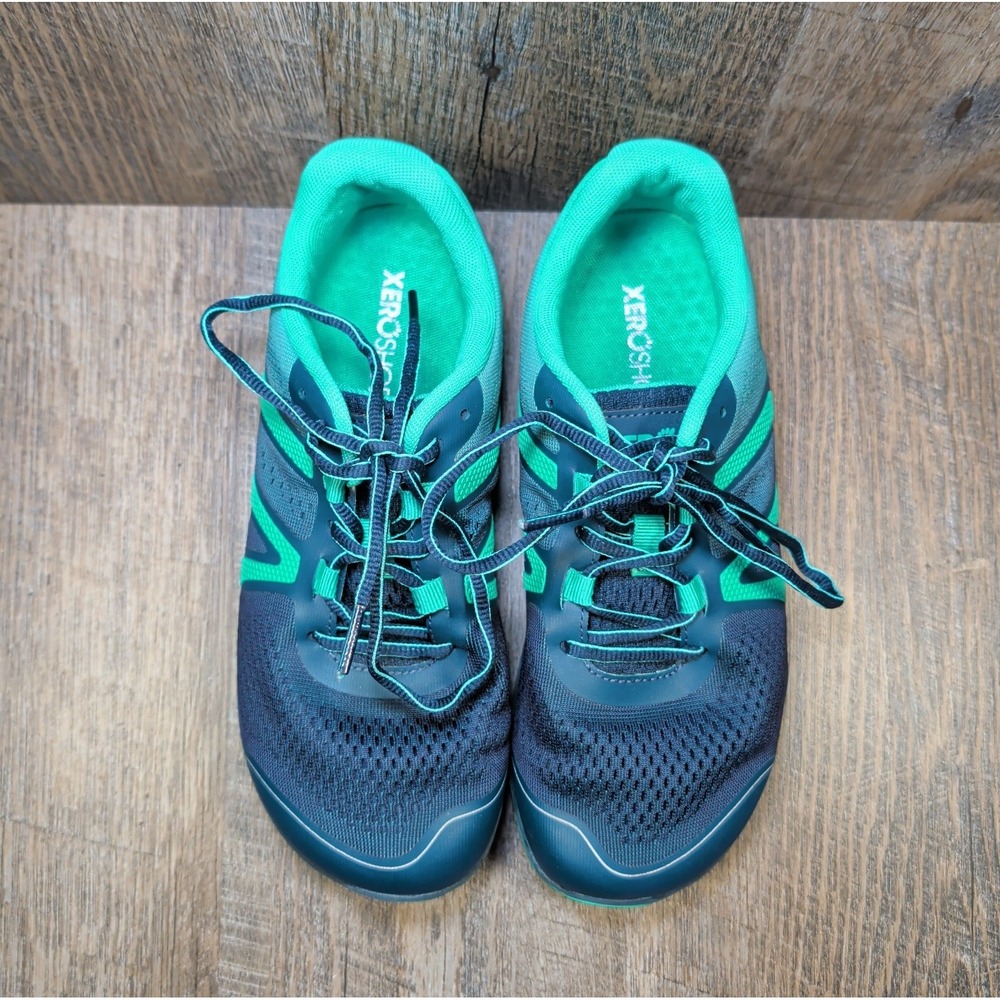 Xero HFS II Shoes Womens Size 7 Teal Navy Minimalist Barefoot Running Sneakers - Picture 5 of 13